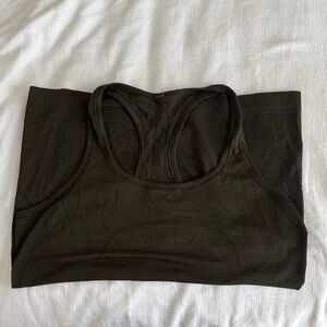 [Lululemon] olive green racer back tank